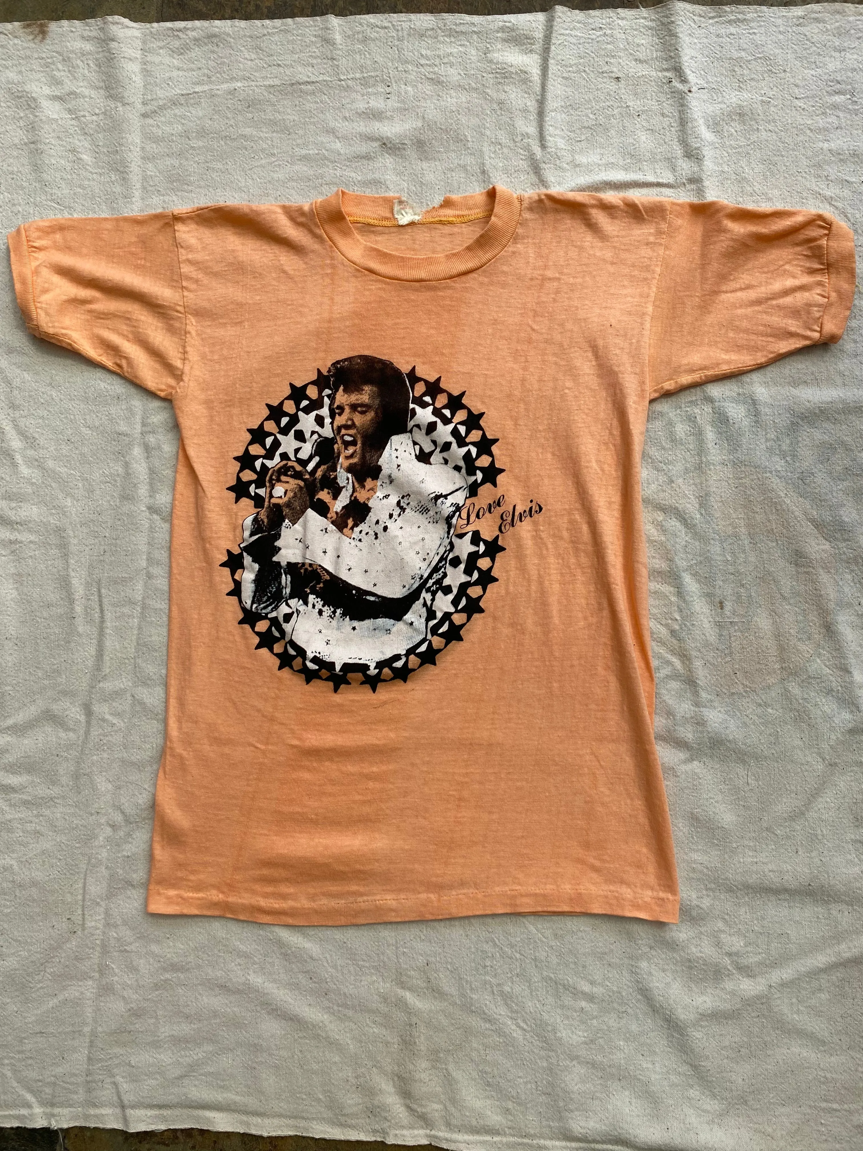 1970s Love Elvis t shirt #6