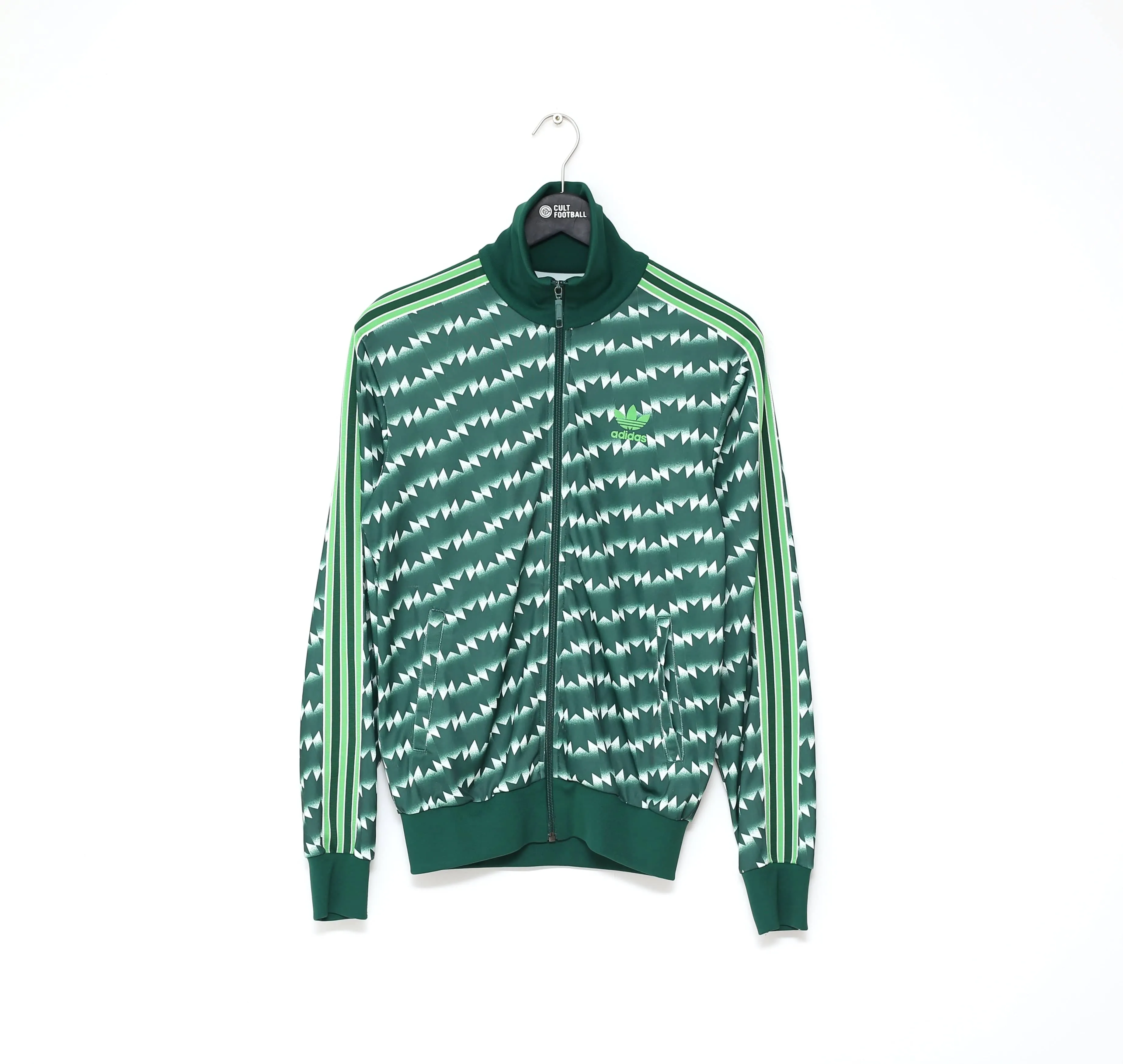 1990/92 MANCHESTER UNITED Inspired Vintage adidas Originals Retro Track Top (S)