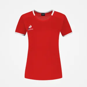 2320149-TENNIS Tee SS N°2 W pur rouge/new optica | T-shirt Femme