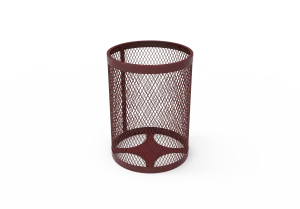 32 Gallon Trash Receptacle - Diamond Pattern