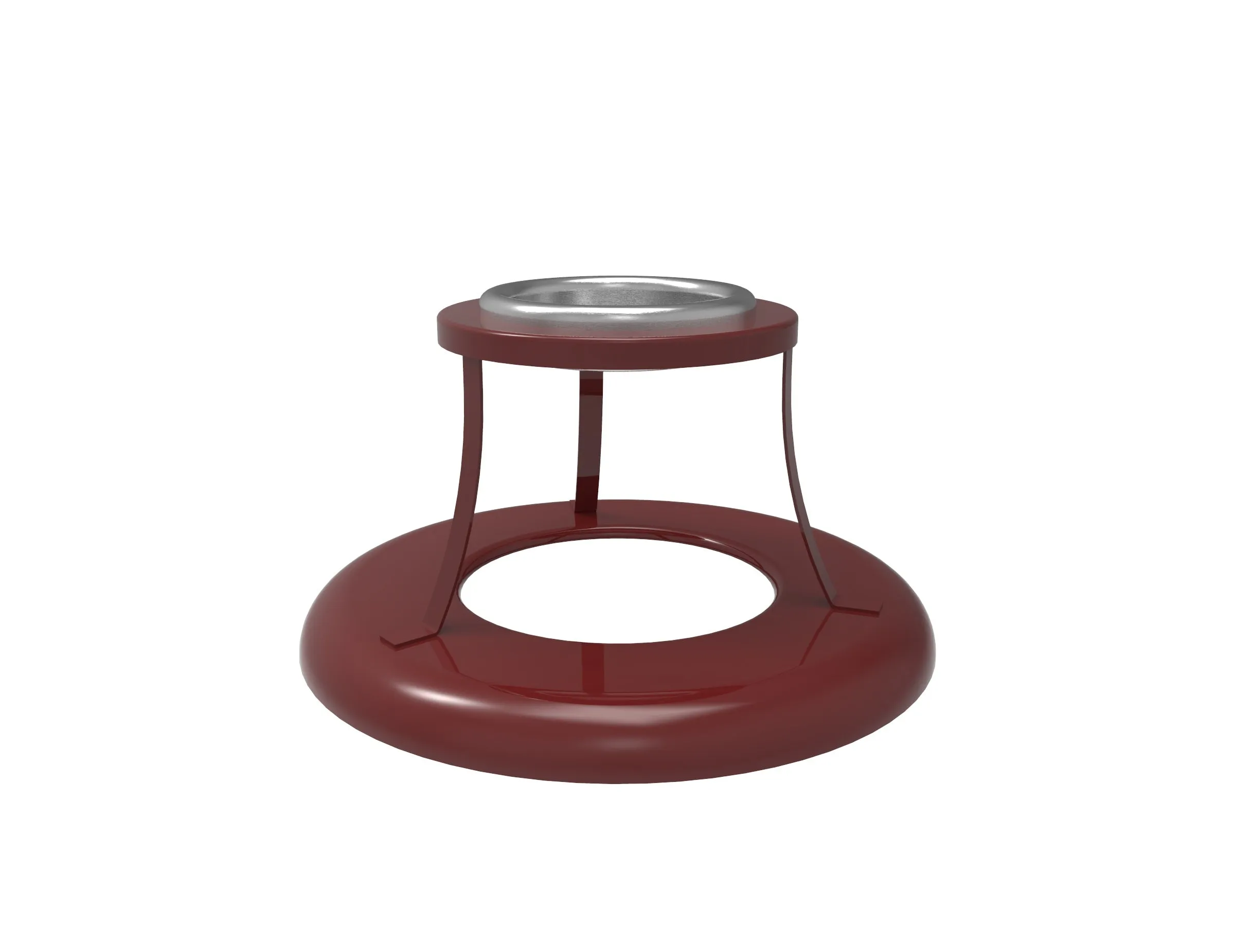 32 Gallon Trash Receptacle - Diamond Pattern