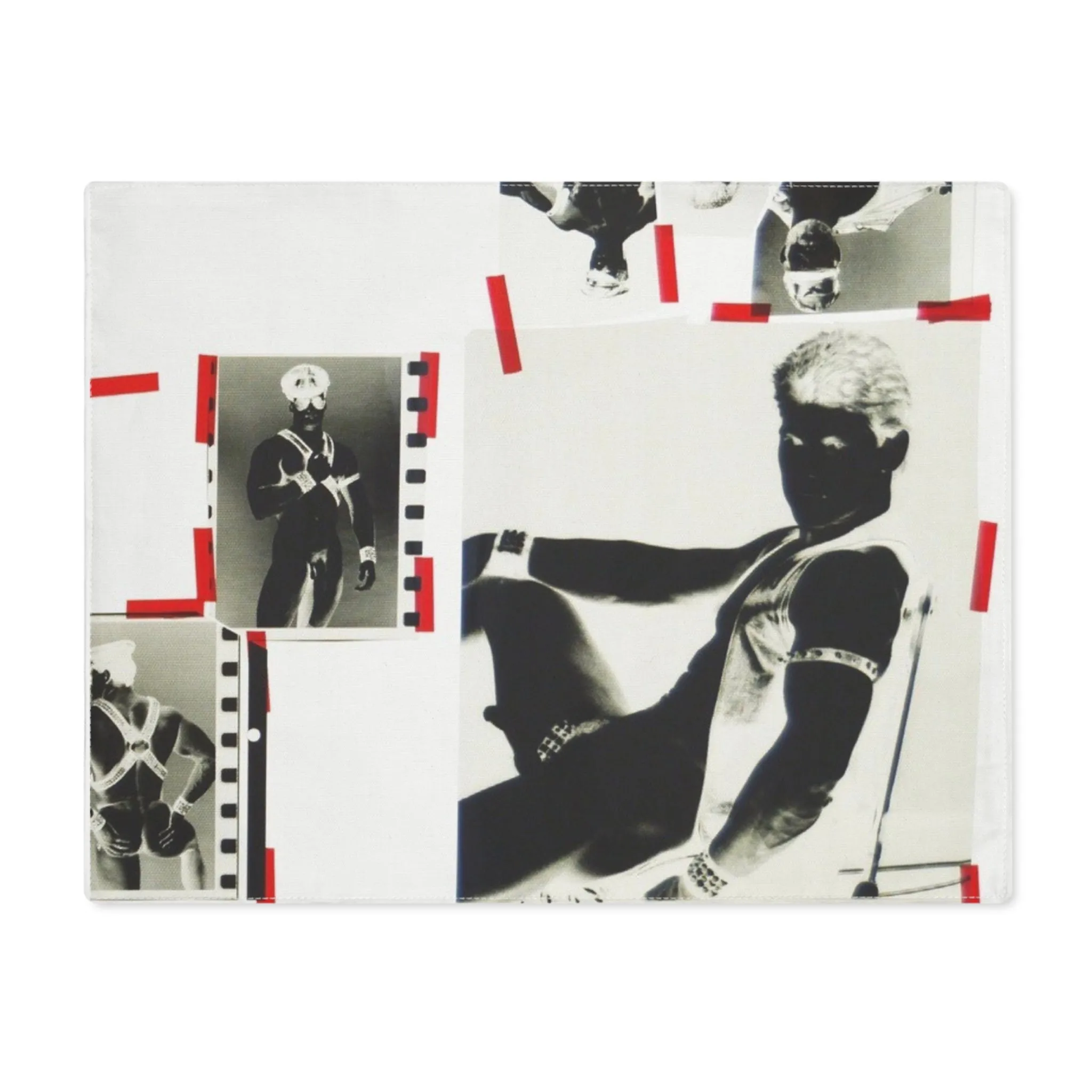 90S VINTAGE GAY PORN TRANSPARENCY Placemat, 1pc