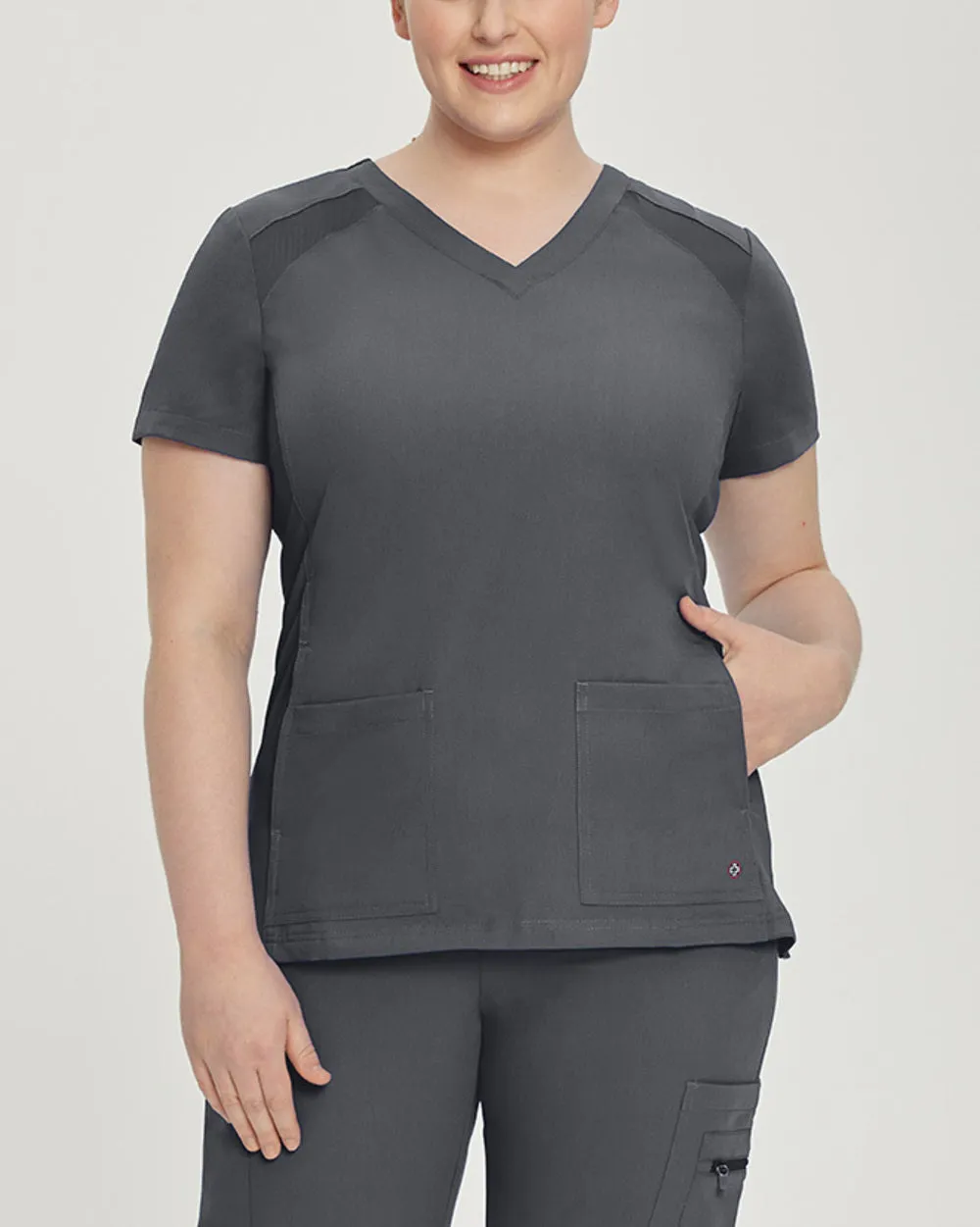 950 Athletic V-Neck Top V-Tess
