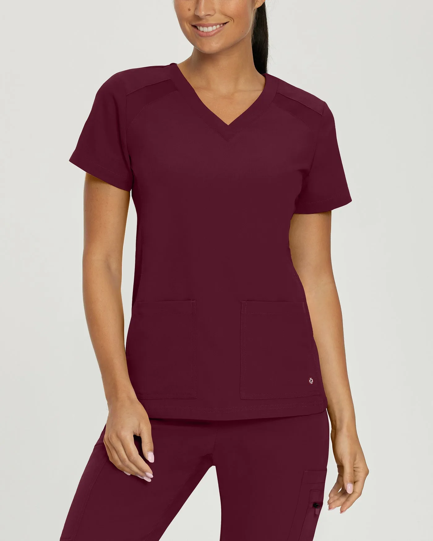 950 Athletic V-Neck Top V-Tess