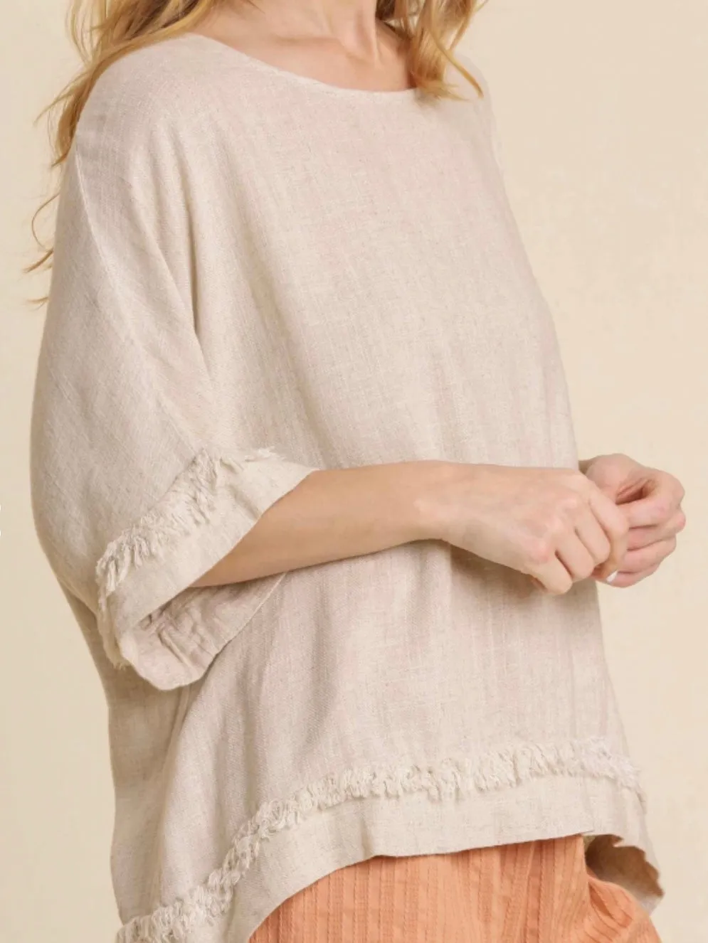 Addilyn Top - Oatmeal