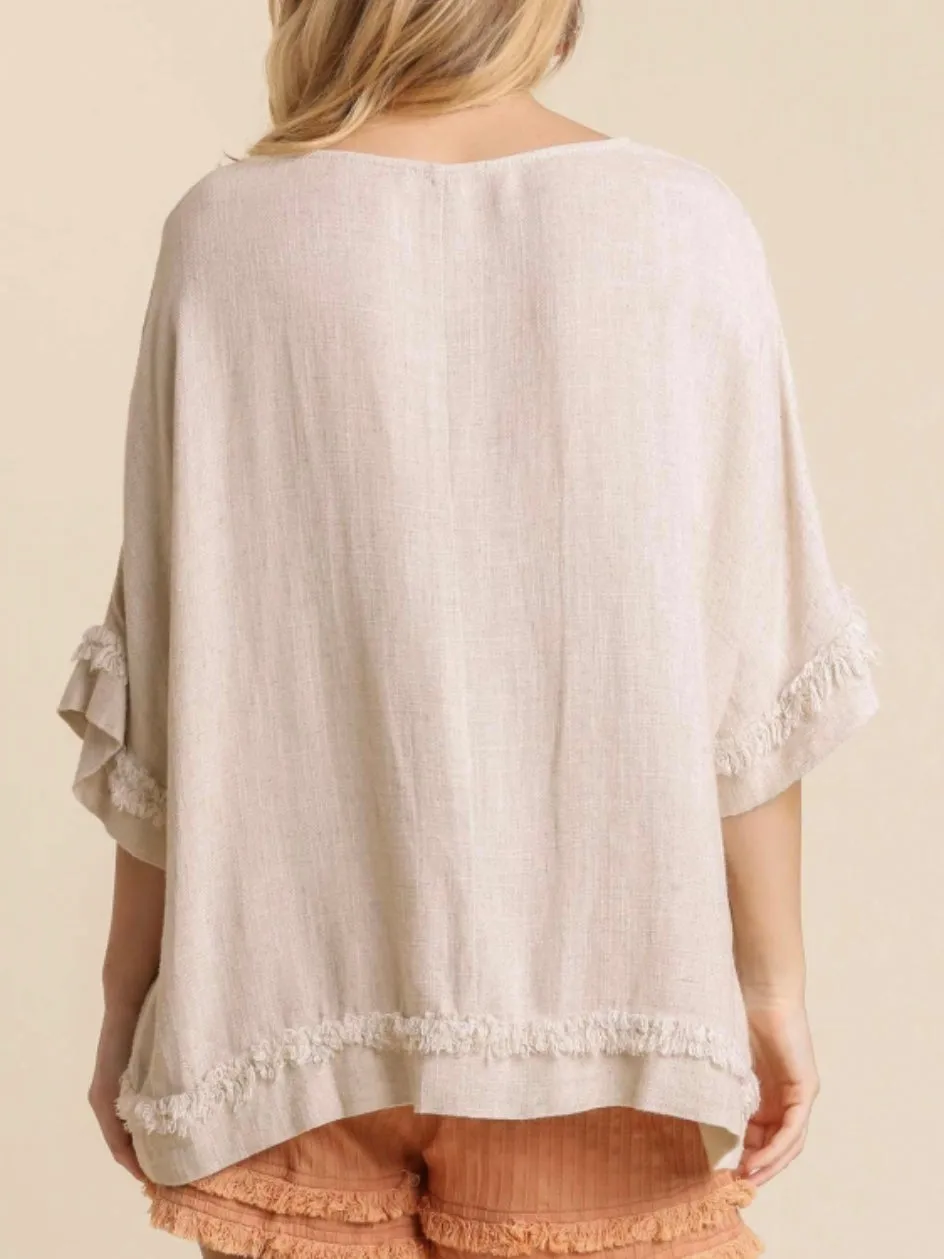 Addilyn Top - Oatmeal