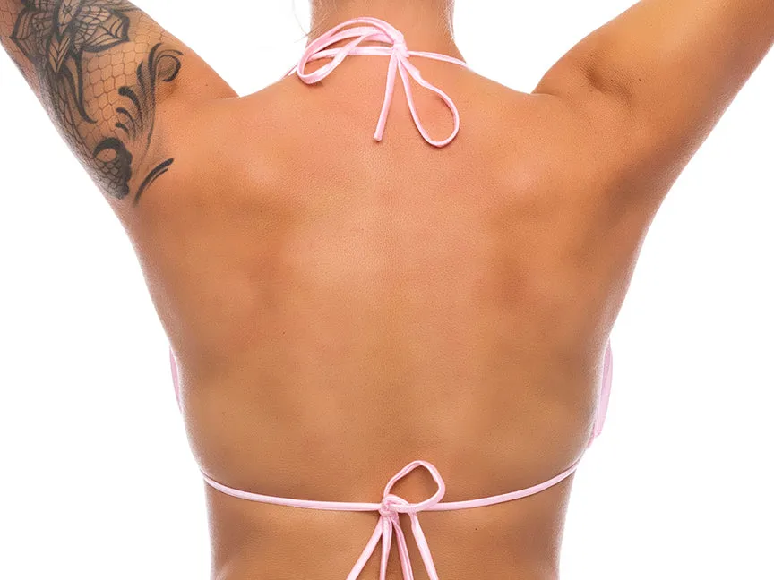 Adjustable Triangle Bikini Basic Rave Top