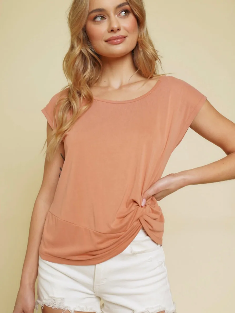 Aleena Top - Apricot
