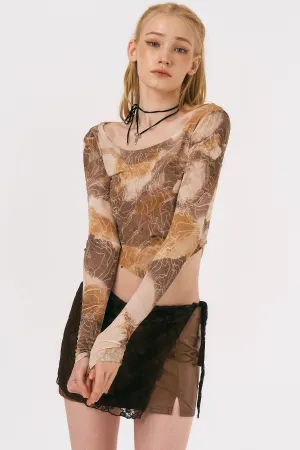 Alex Mesh Top