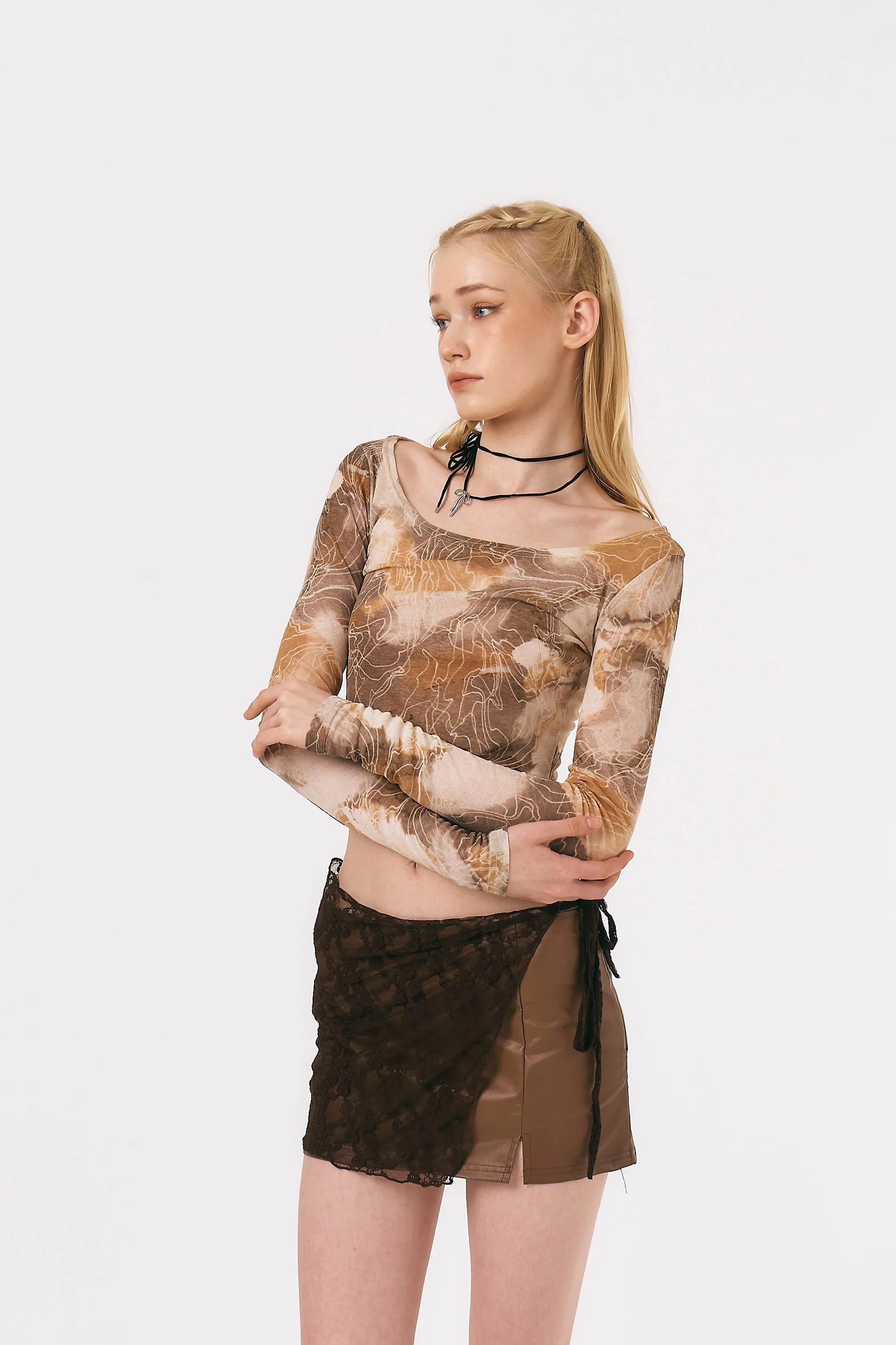 Alex Mesh Top