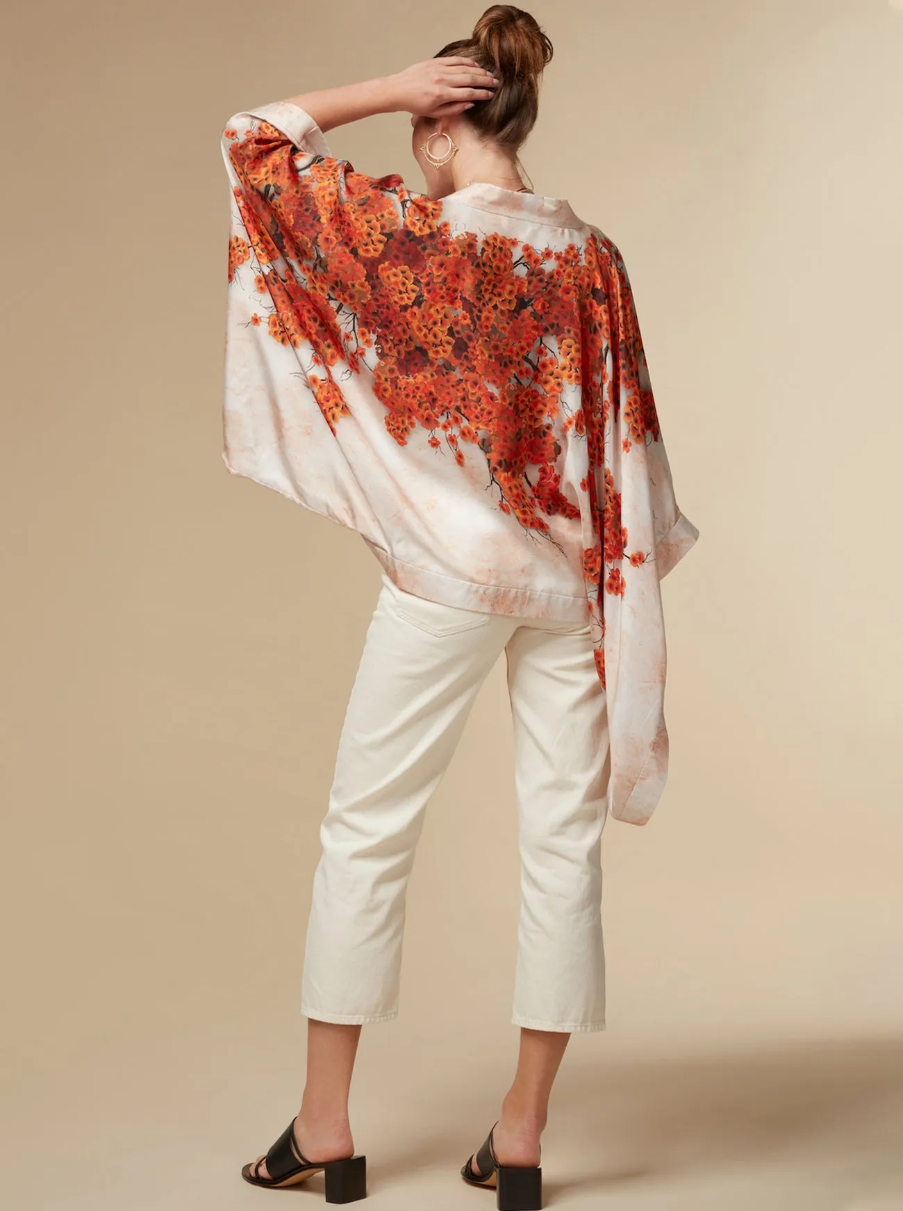 Alice Silk Kimono Top