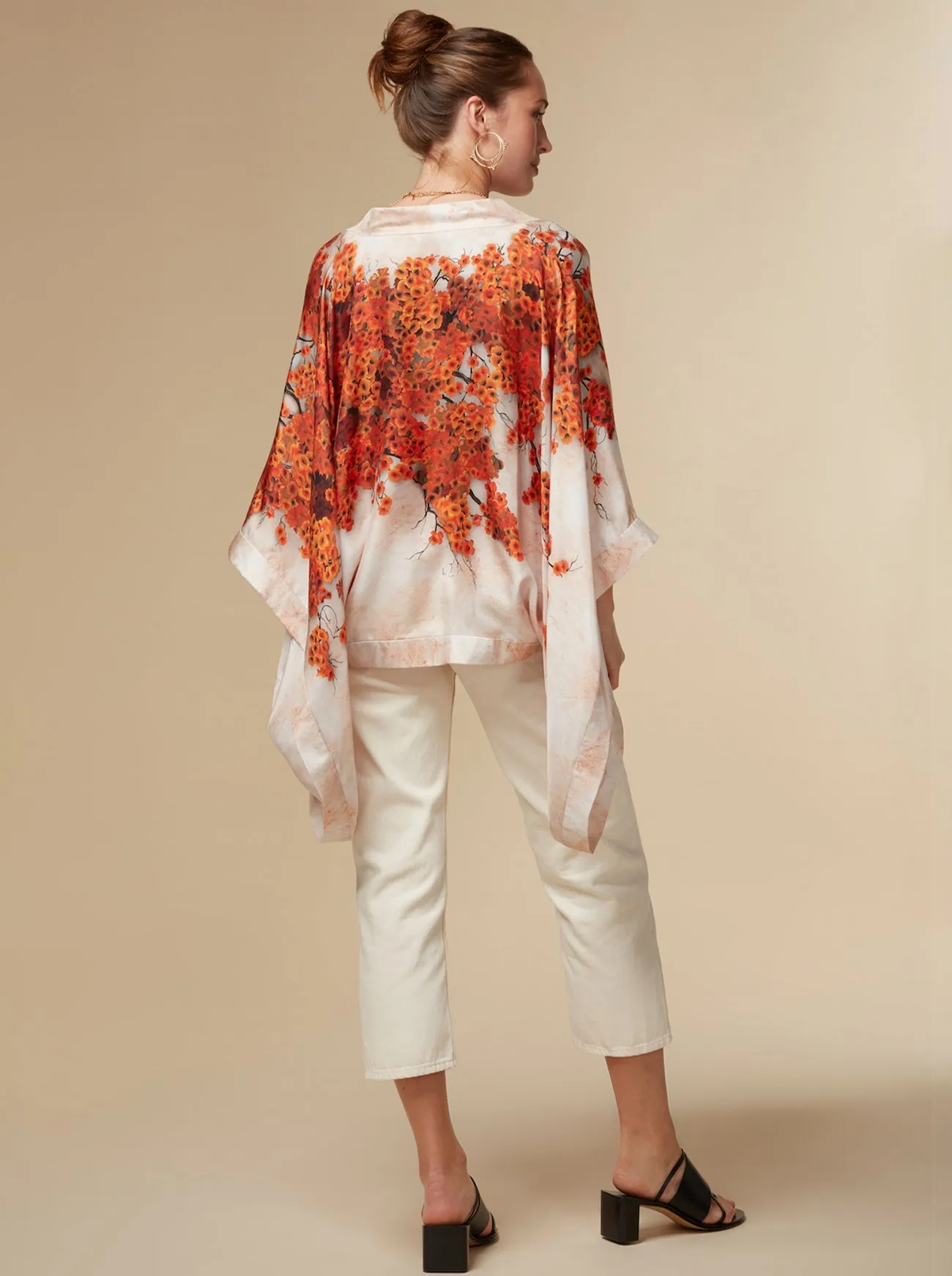 Alice Silk Kimono Top