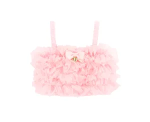 Aliki Ruffle Pink Top