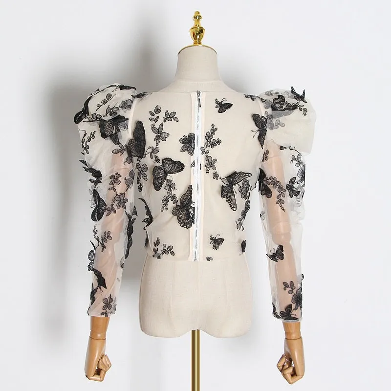 Always You Mesh Blouse