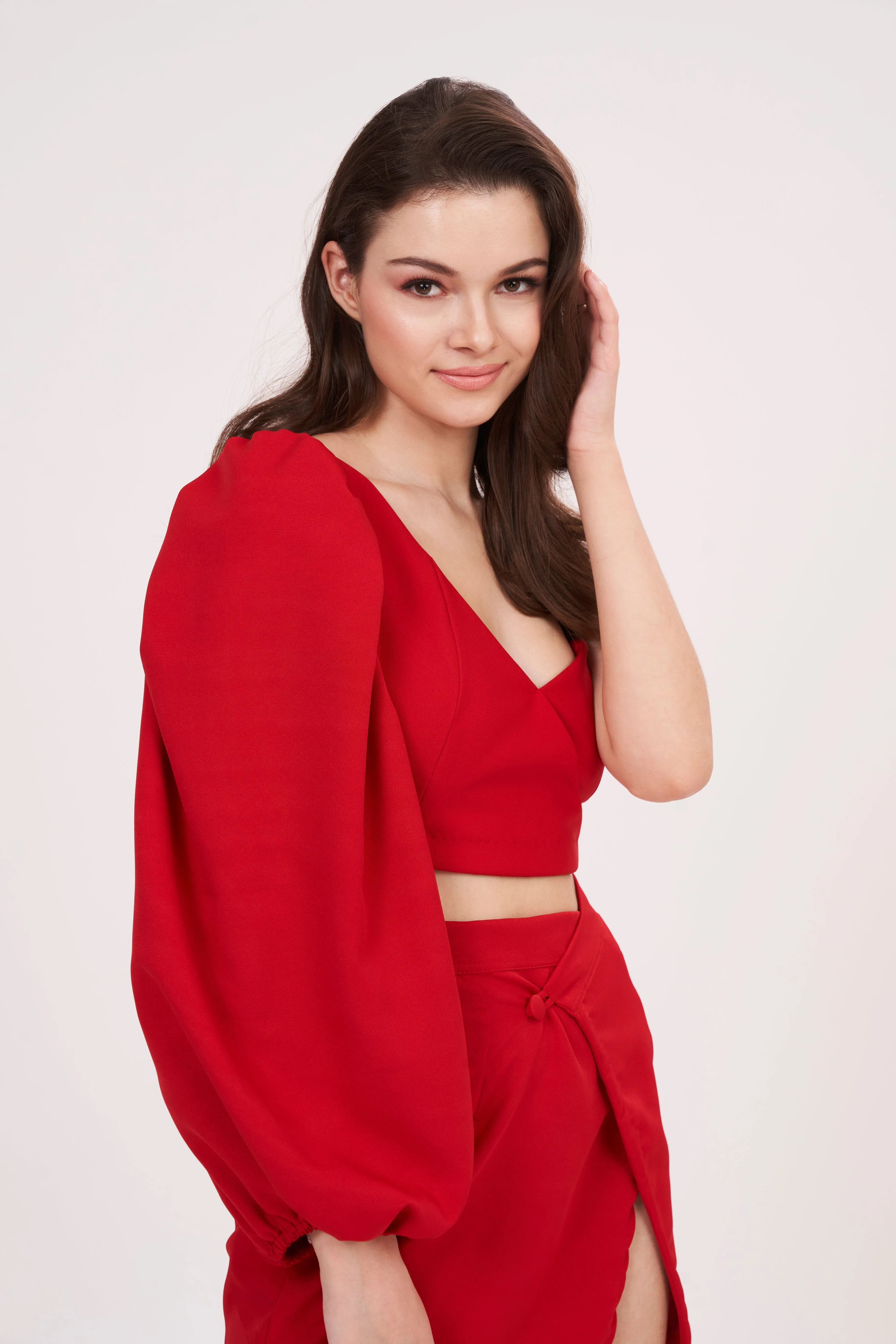 AM to PM One-Shoulder Top