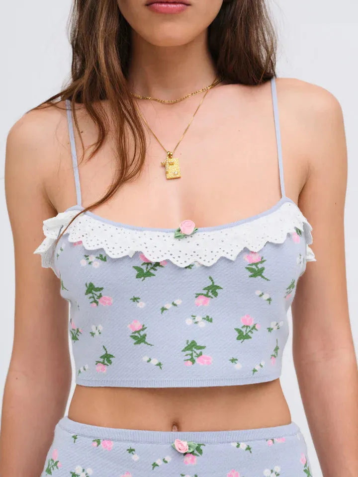 Amalia Knit Crop Top