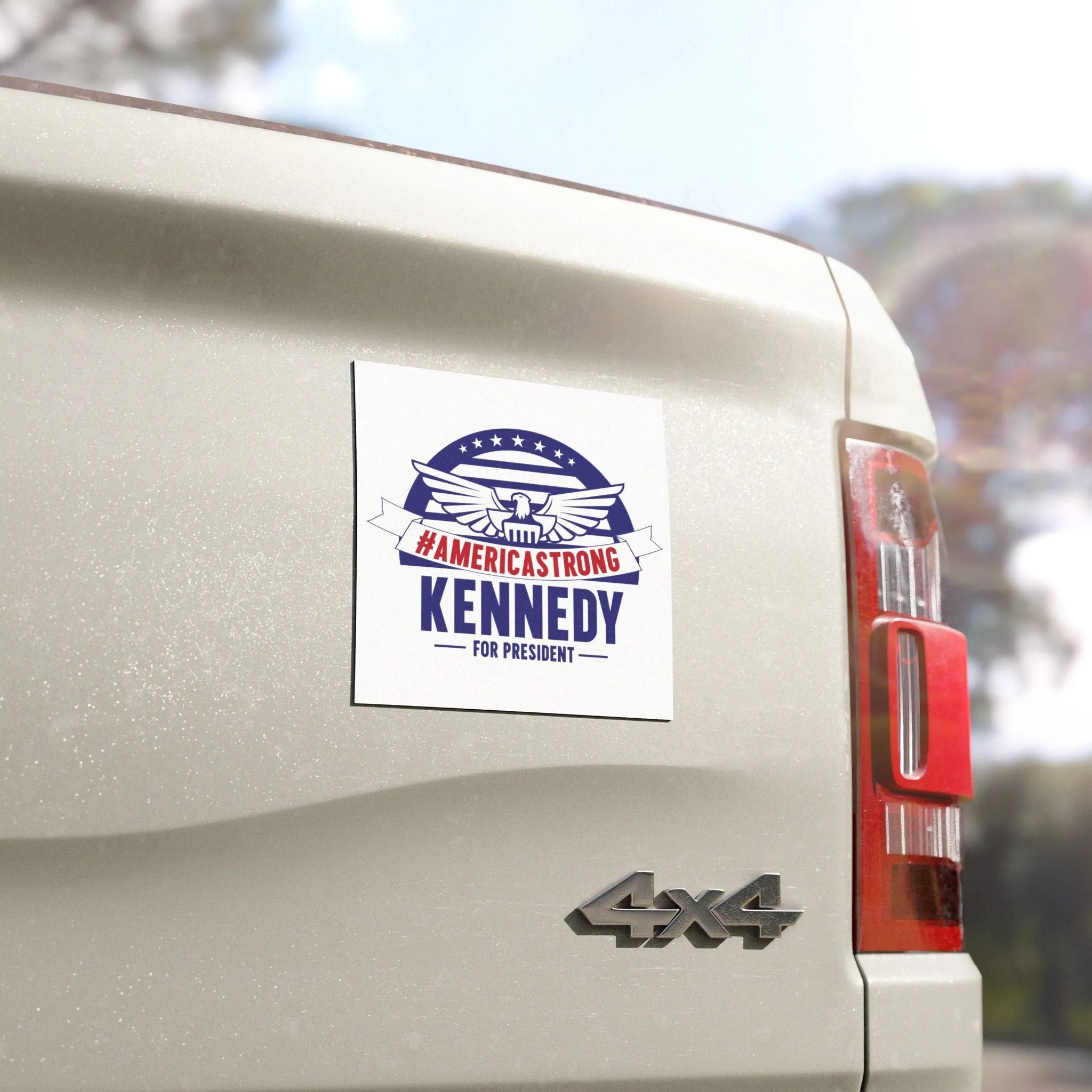 America Strong Car Magnet