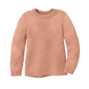 ARAN JUMPER - rose