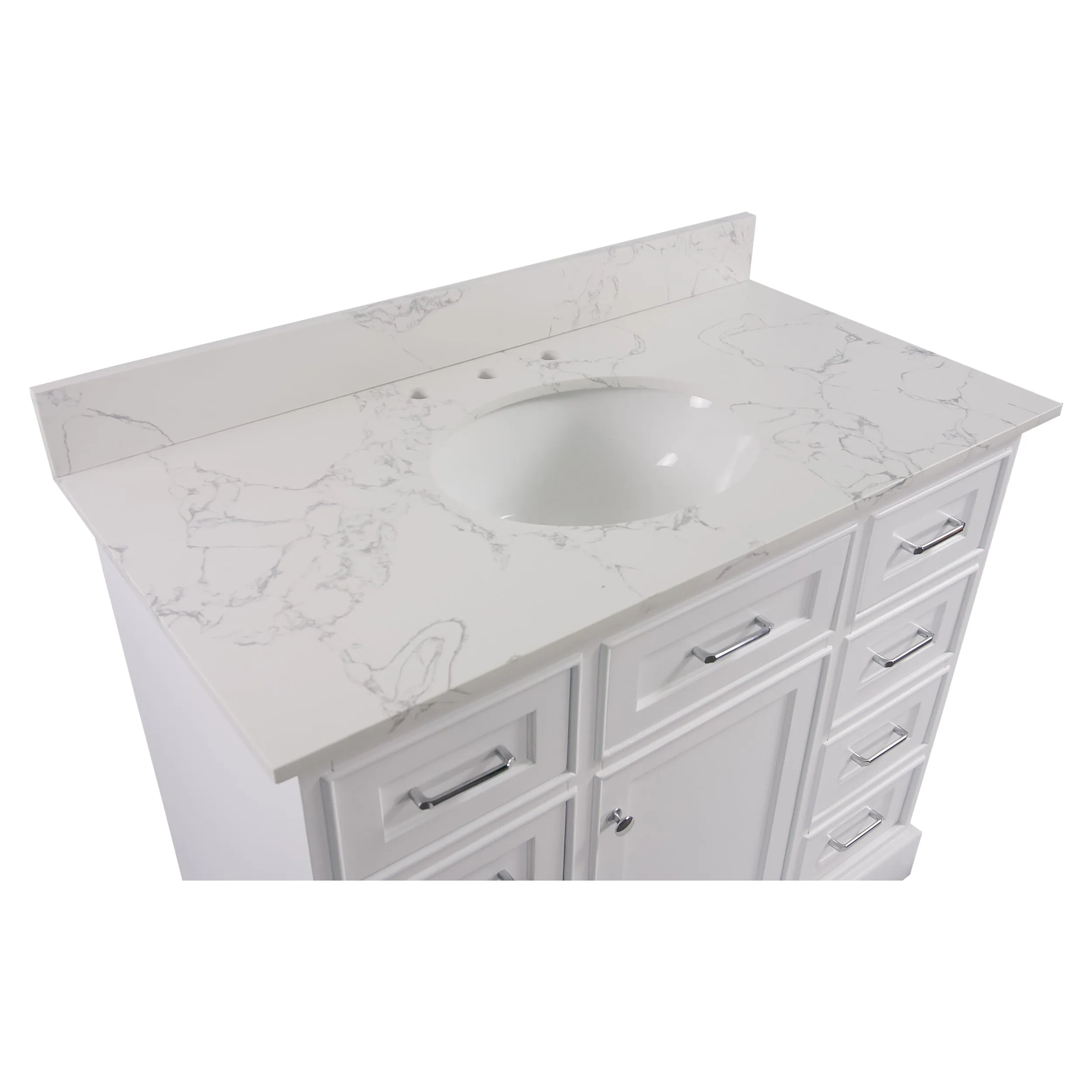 Aria 42-inch Vanity with Engineered Marble Top
