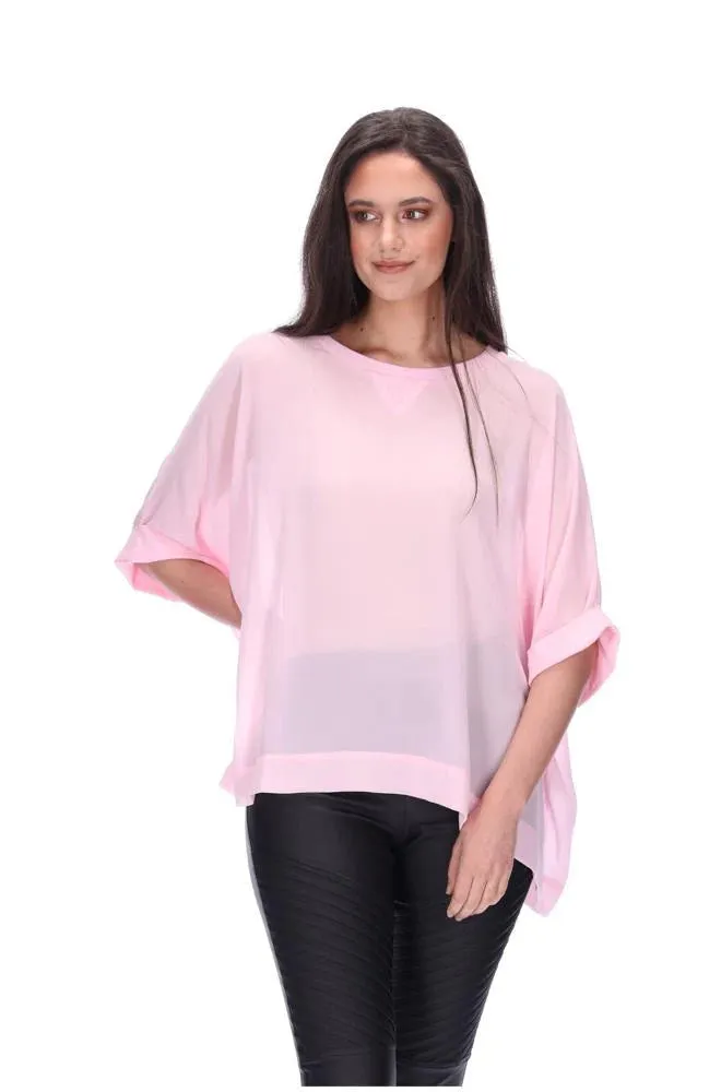 Augustine Lola Swing Top in Fluro Pink or Baby Pink