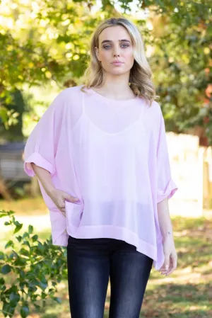Augustine Lola Swing Top in Fluro Pink or Baby Pink