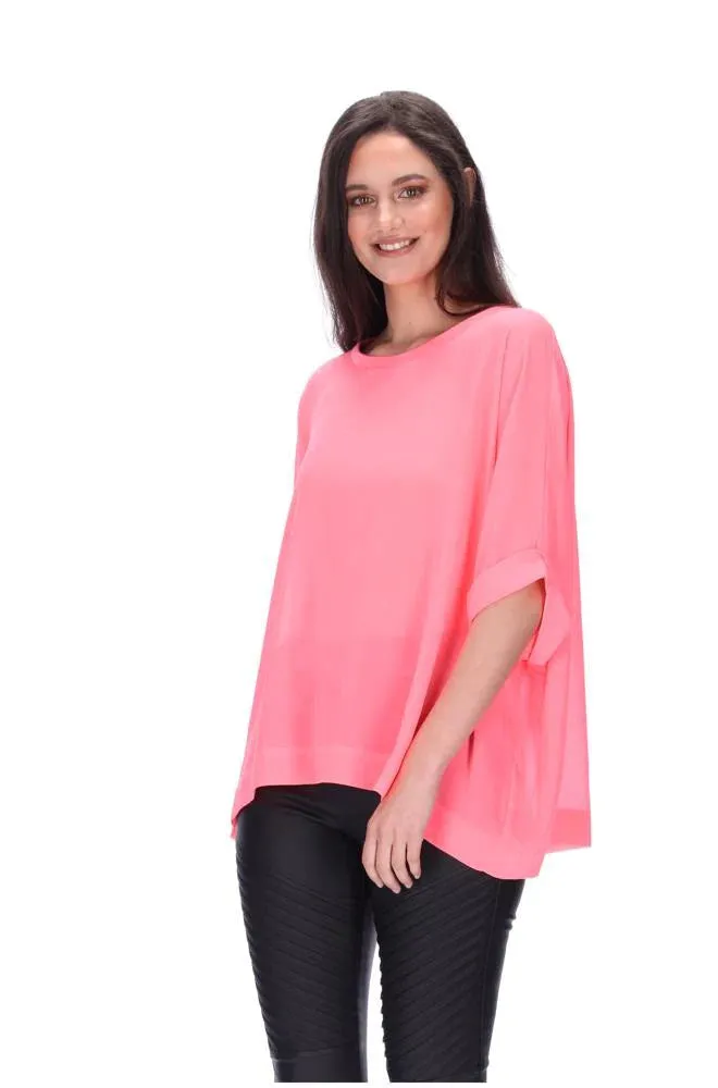 Augustine Lola Swing Top in Fluro Pink or Baby Pink