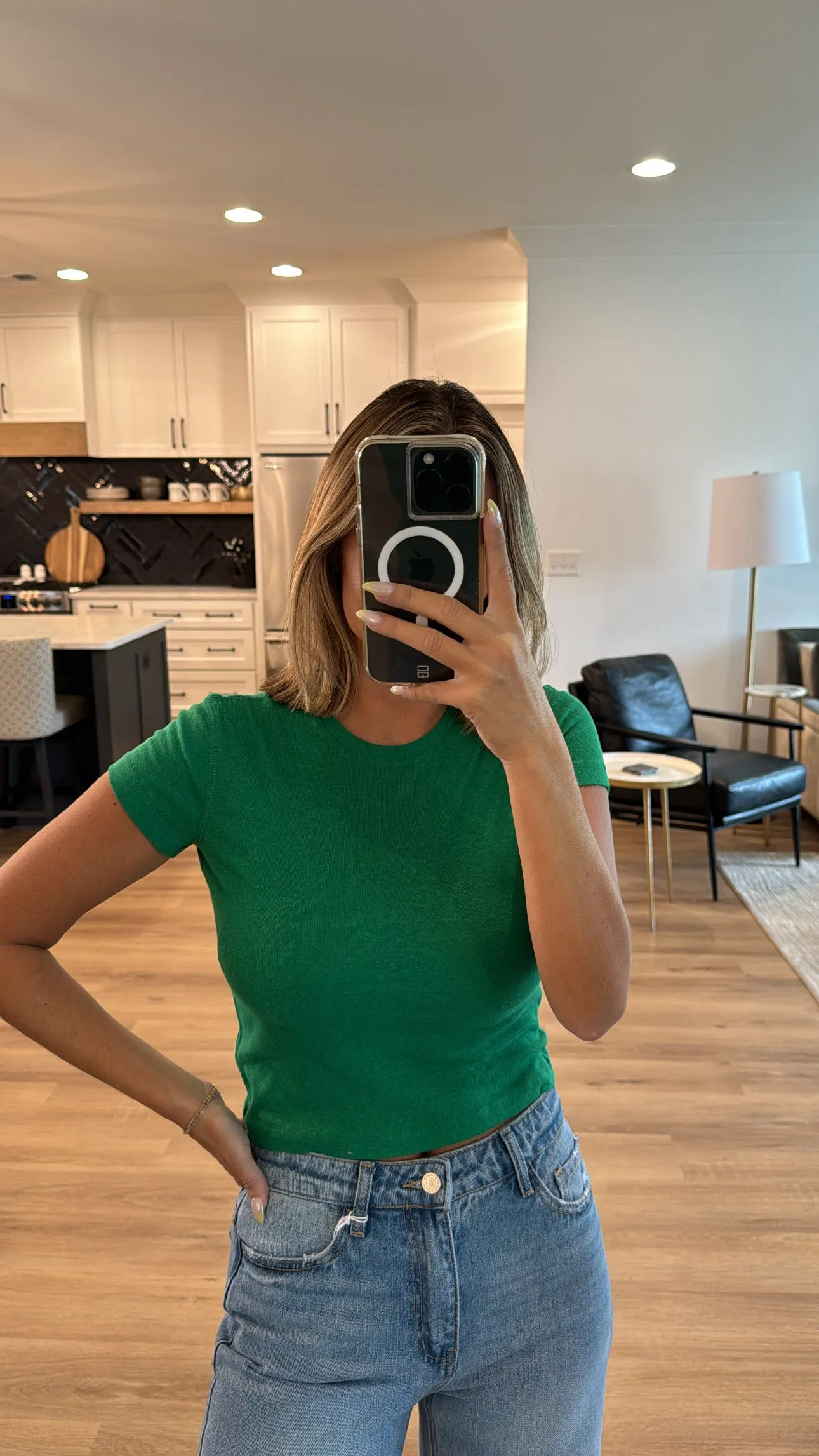 Baby Tee, Green