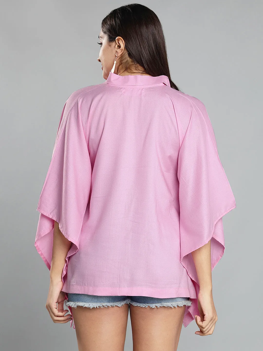BabyPink Kaftan Top - PetitesBleues
