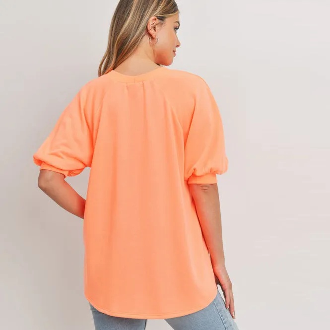 Balloon Sleeve Symphony Top