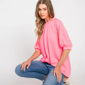 Balloon Sleeve Symphony Top
