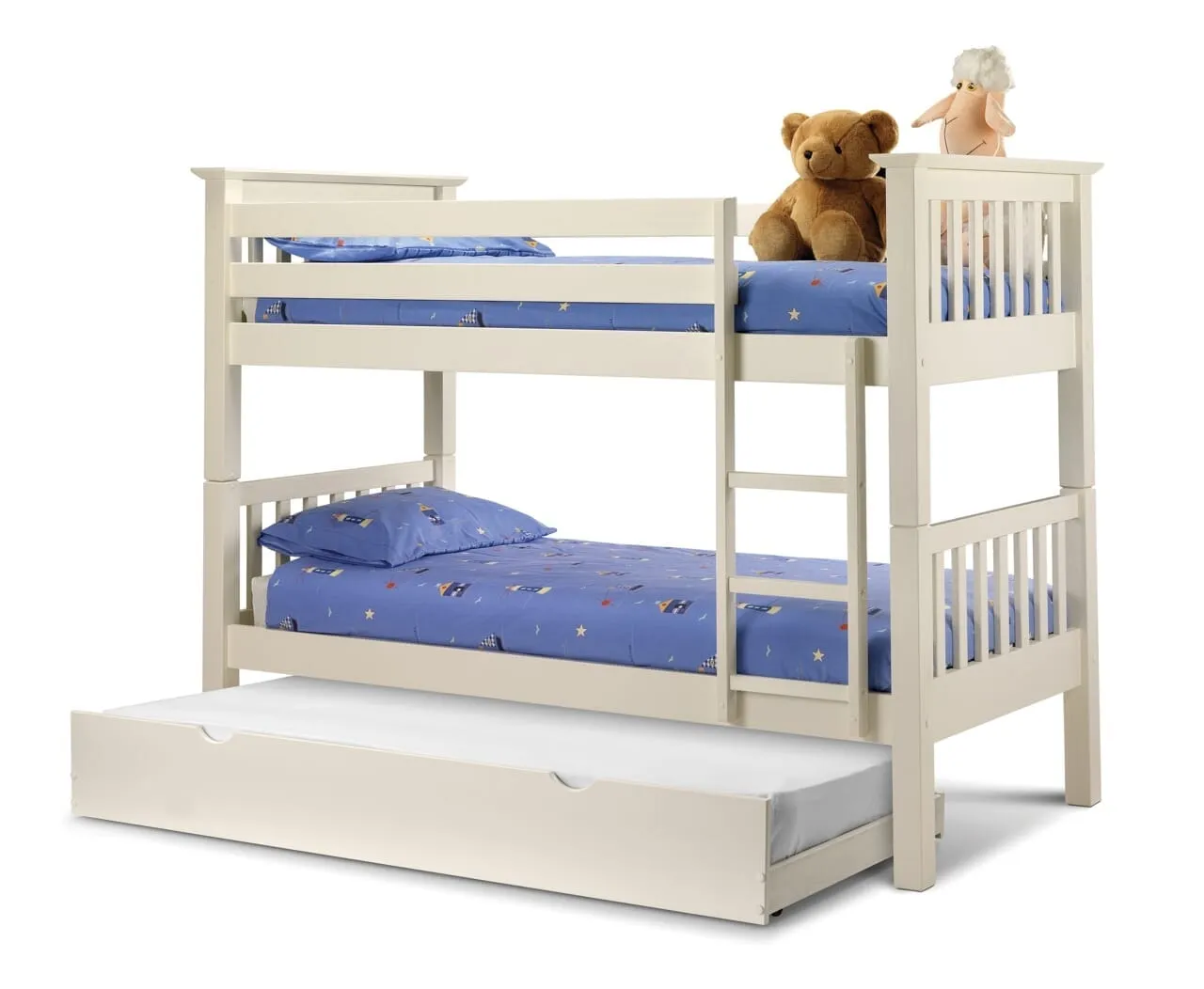 Barcelona Bunk Bed - Stone White