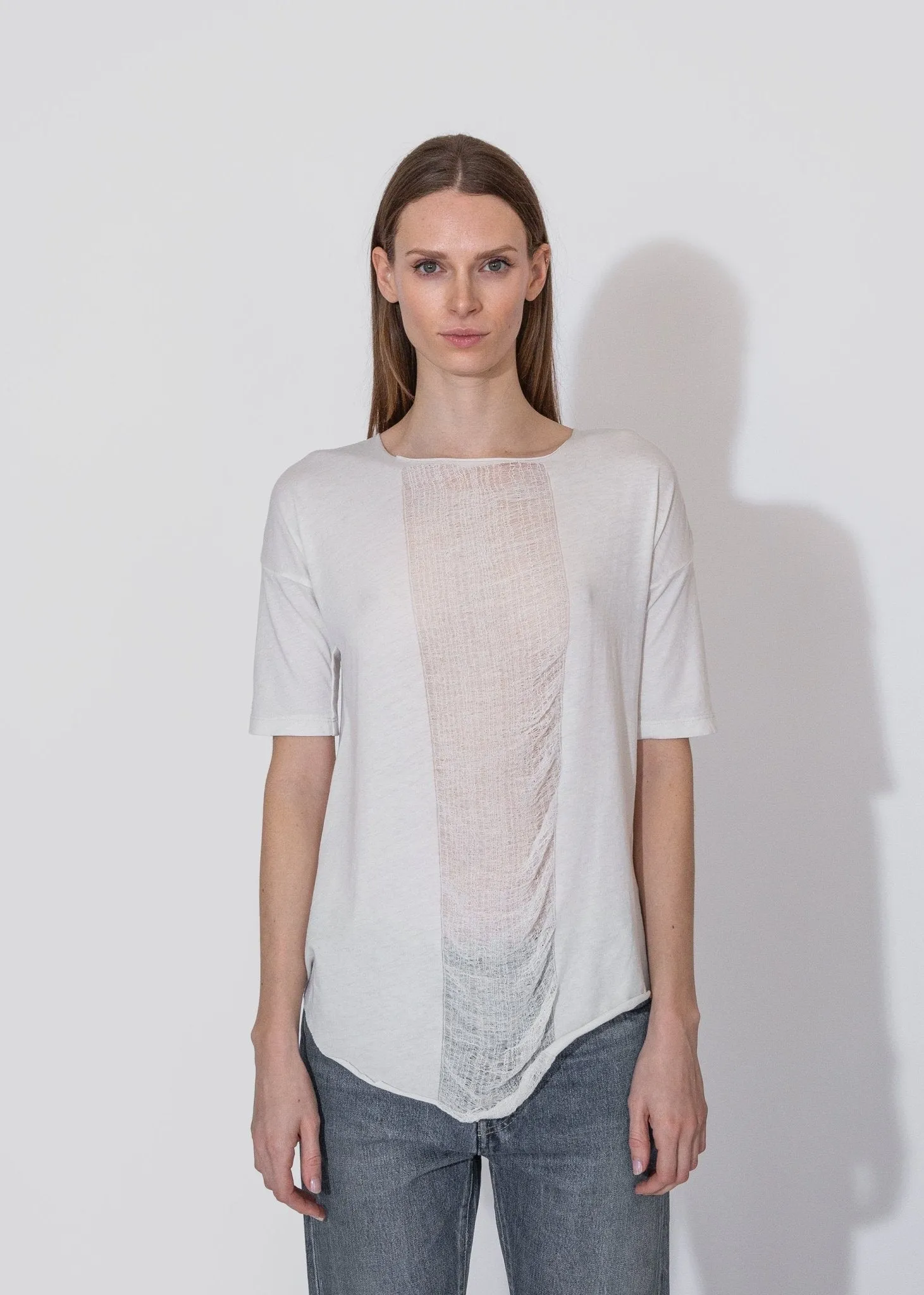 Basic Tee in Dirty White