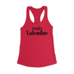Be My Gym Valentine Racerback Tank Top