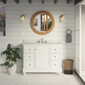 Bella 42-inch Vanity with Engineered Marble Top