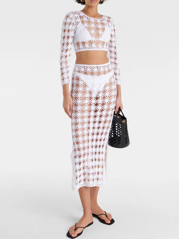Bella Long Sleeve Crop Top