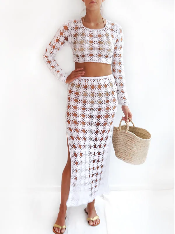 Bella Long Sleeve Crop Top