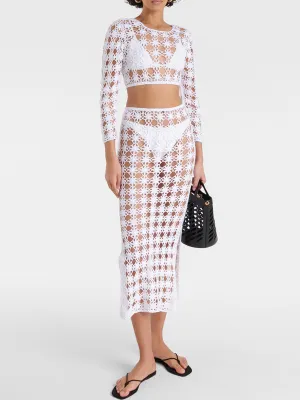 Bella Long Sleeve Crop Top