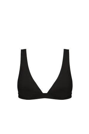 bikini top - vika - black