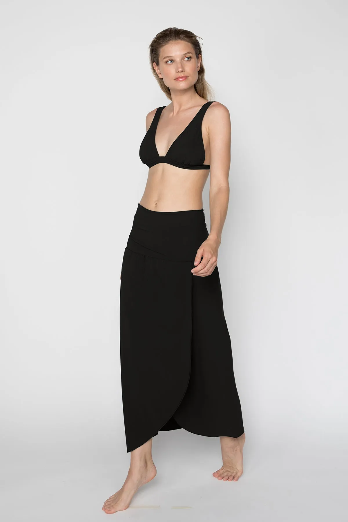 bikini top - vika - black