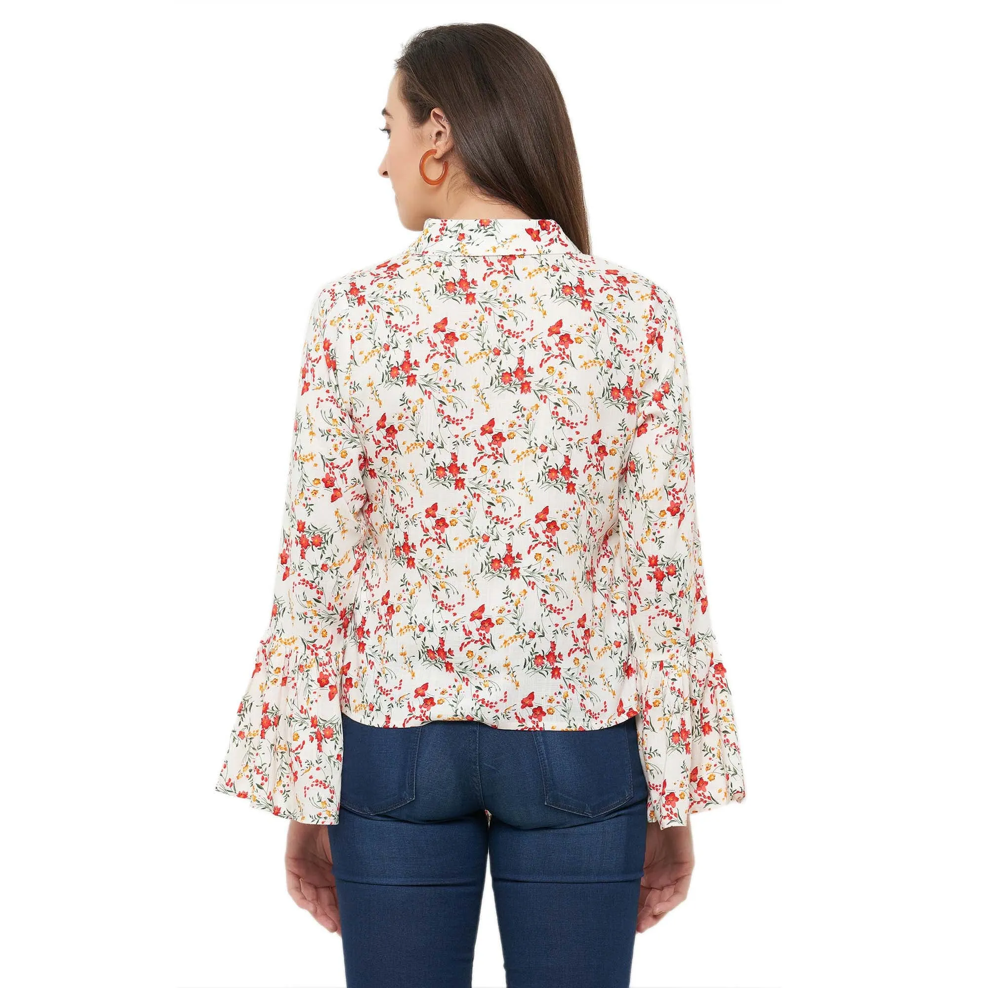 Birch Floral Printed Top
