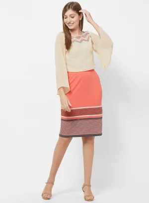Birch Top With Beads Detailing