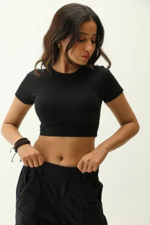 Black Baby Tee (Clearance Sale)