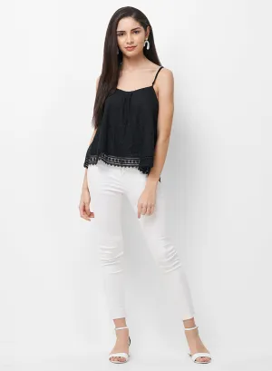 Black Lace Top