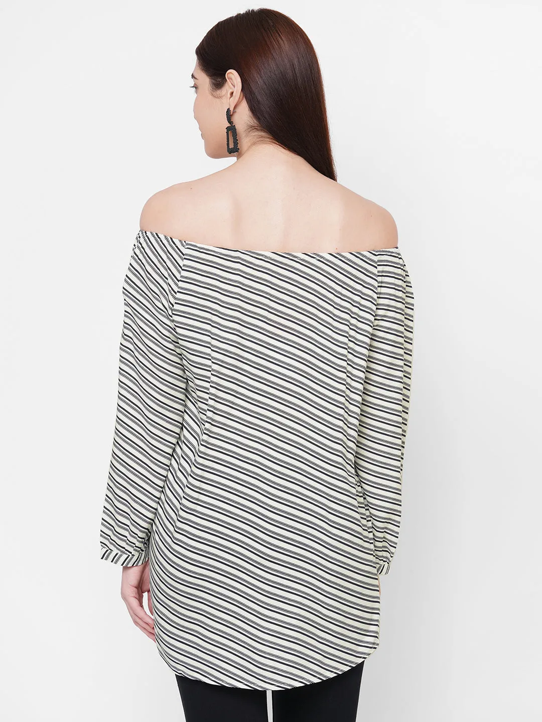 Black Off Shoulder Top