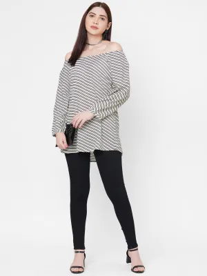 Black Off Shoulder Top