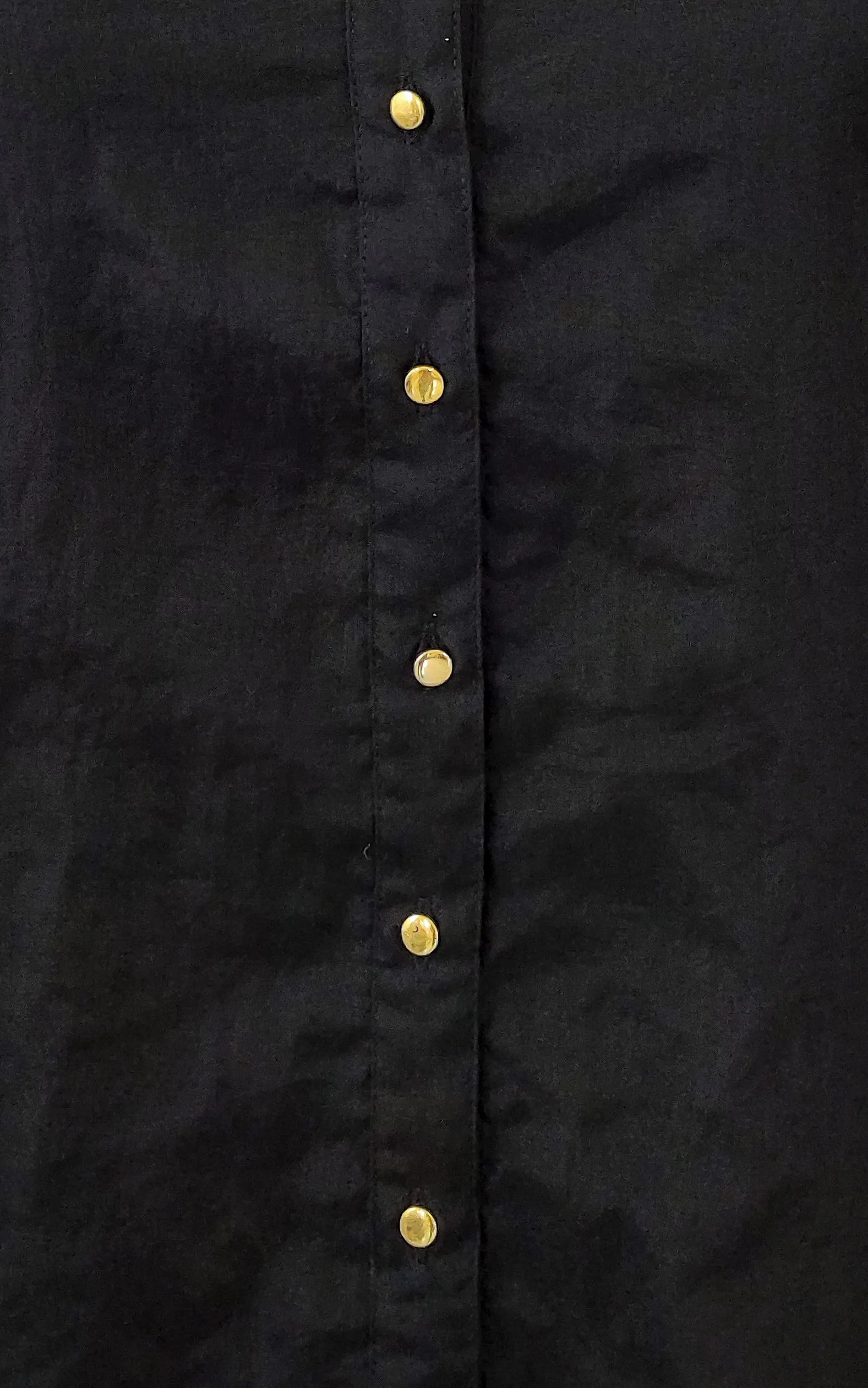 Black Organza Feather Detail Top