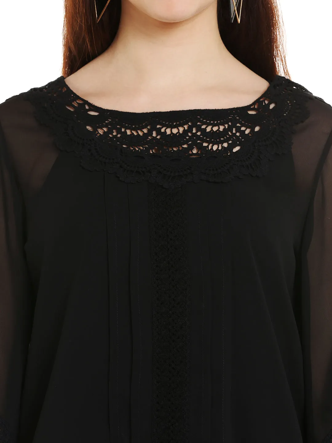 Black Solid Top
