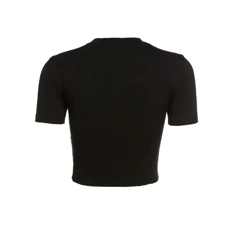 Black Spider Punk Top
