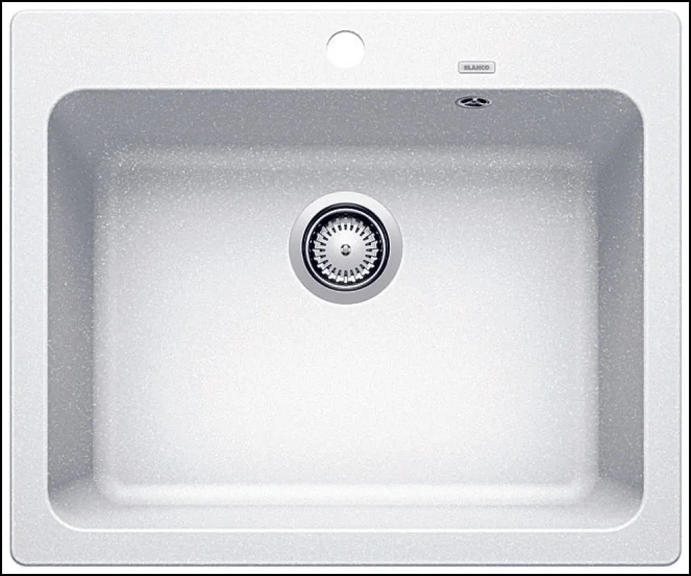 Blanco NAYA6WK5 Granite Kitchen Sink - White