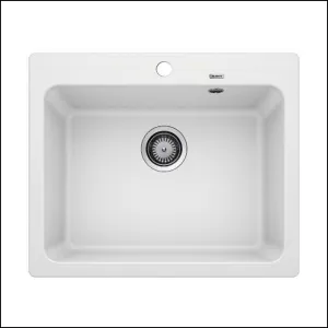 Blanco NAYA6WK5 Granite Kitchen Sink - White